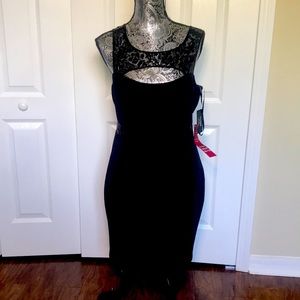 Guess black dress party formal